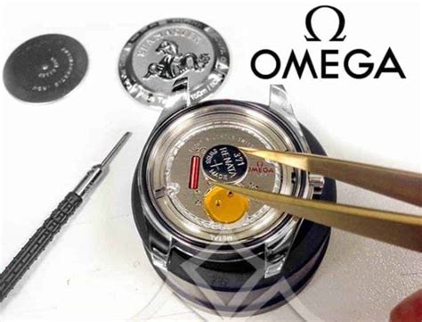 omega watch battery repair